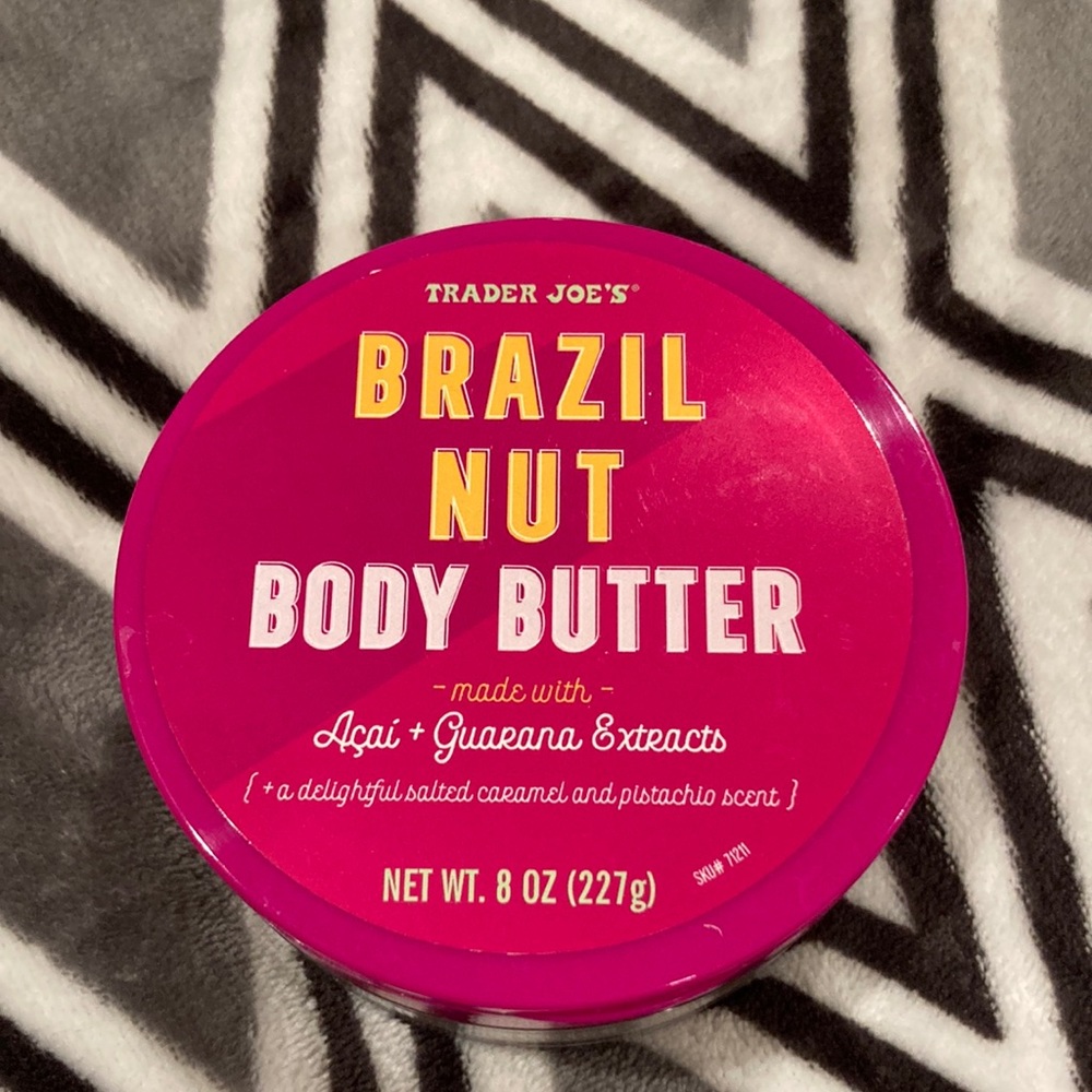 Brazilian nut body butter
